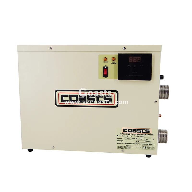 Электрический водонагреватель Coast для бассейна 2 ~ 54
