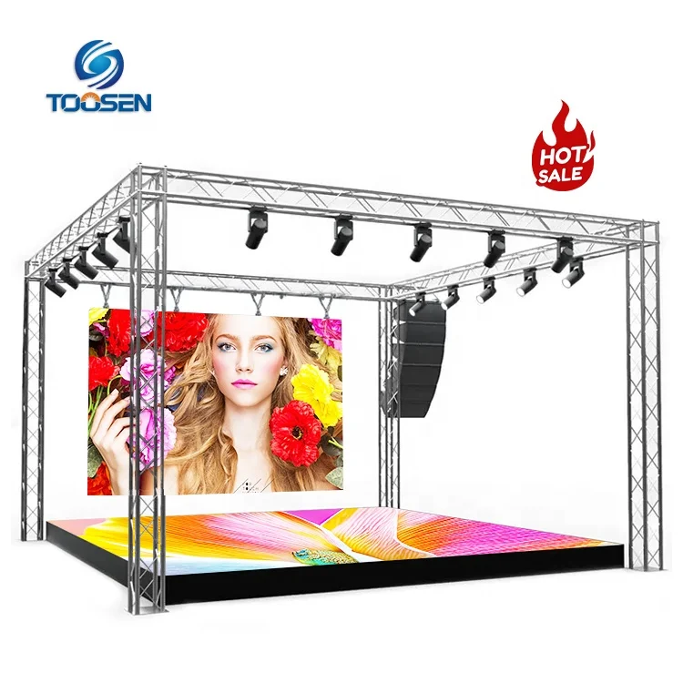Full Color P1 P2 P2.9 P3.9 LED Screen Module Rental Live Show For Stage Background LED Display Video Wall  For Events And Stage