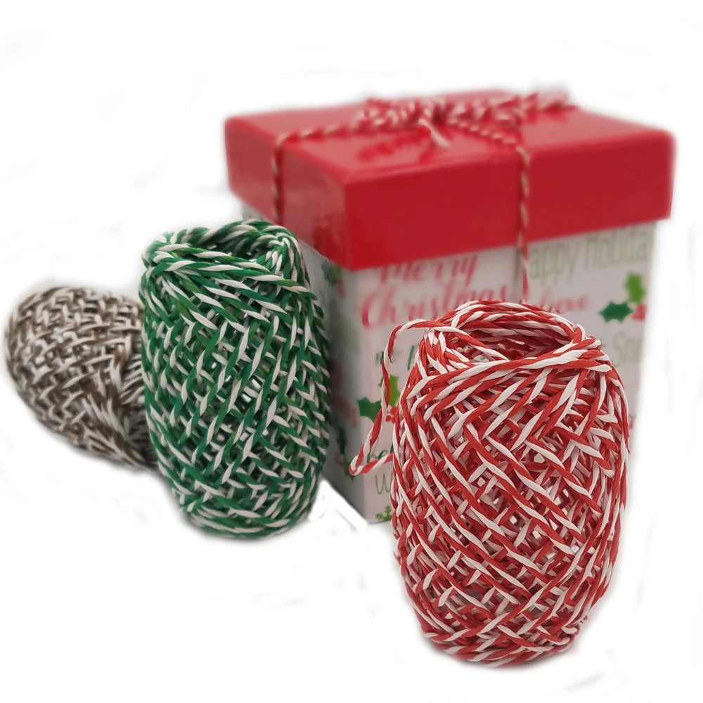 Wholesale Paper Raffia Ribbon Roll for DIY Craft Raffia Yarn for Gift Wrapping Raffia String Roll for Flower Packing
