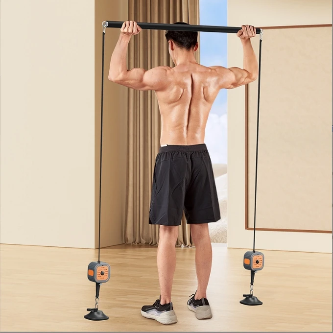 Power Pump Exercise Machine Abdominal Muscles Slim Functional Crunch Trainer Integrated Fitness Resistance Strength Training