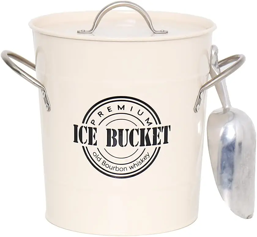 Оцинкованное ведро с индивидуальным логотипом 5 л оцинкованное для пива герметичное металлическое льда напитков