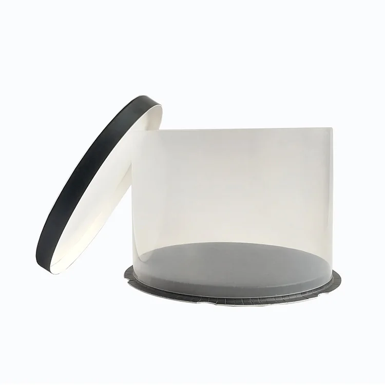 
barrel round packing box of cake custom cylinder packaging tube with paper lid 