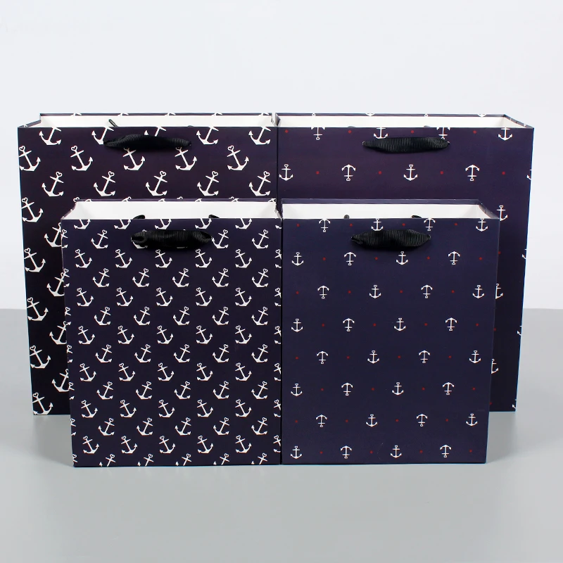 New print handbag CYMK gift bag packaging paper bag wholesale manufacturers customized