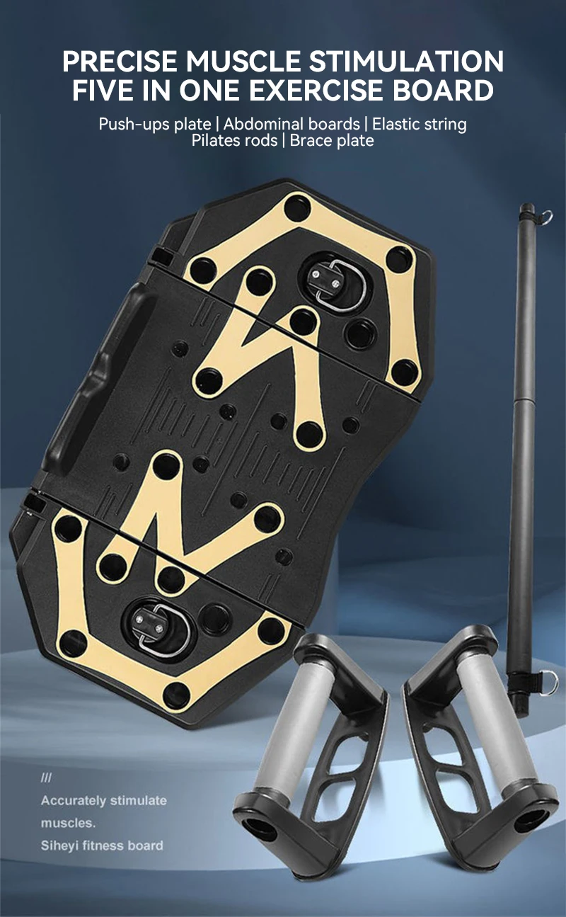 Vcan Workout System 2in1 3in1 4in1 Home Use Fitness Multifunctional Power Press Push Up Custom Training Sports Push Up Board