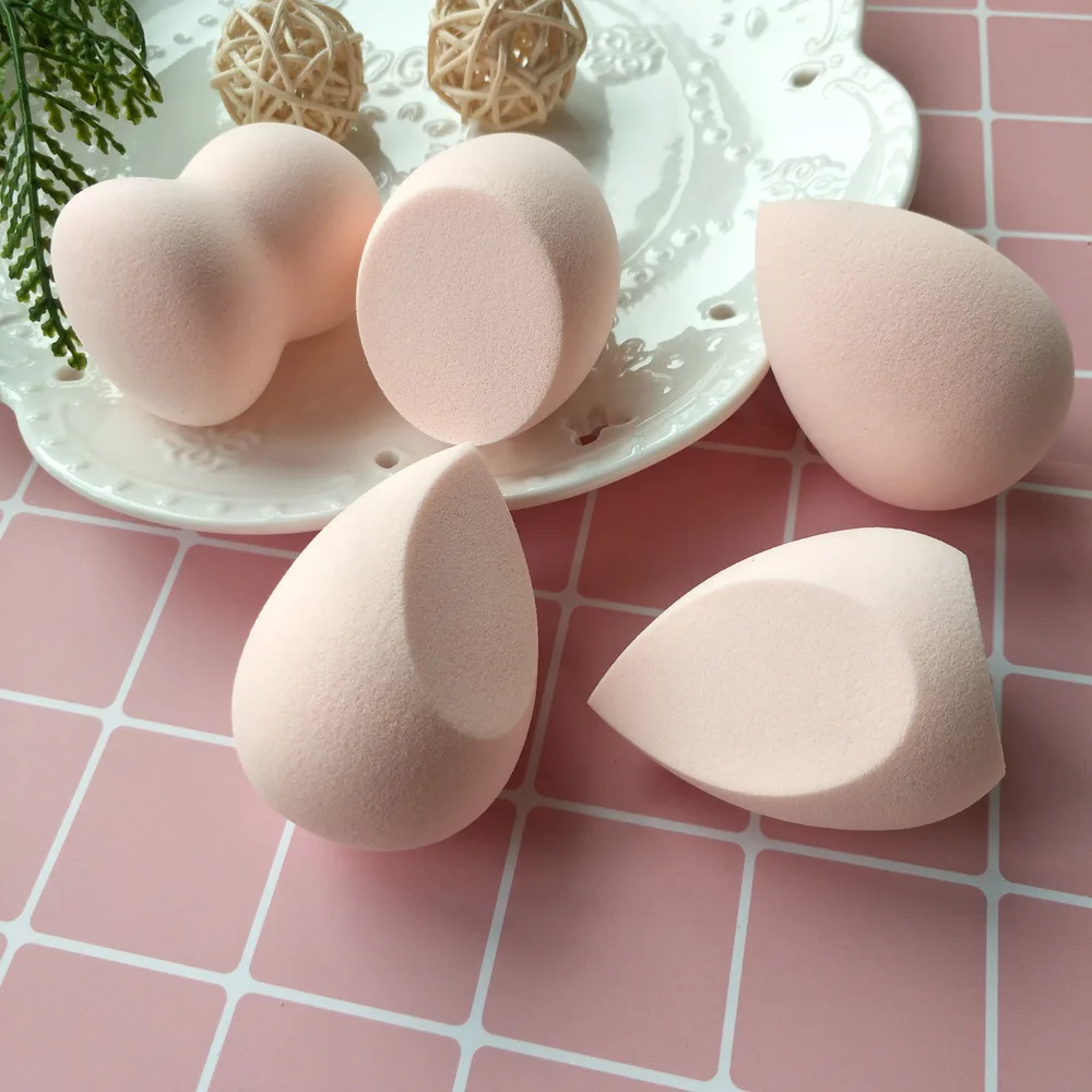 Cosmetic Puffs Multi-colored Beauty Makeup Sponge Makeup blender for foundation powder liquid Custom Logo Latex Free