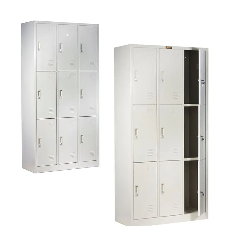 Direct selling custom metal locker steel lockers lockers 9 door