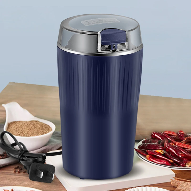 Household stainless steel  8-page blade kitchen blender and grinder machine for spices