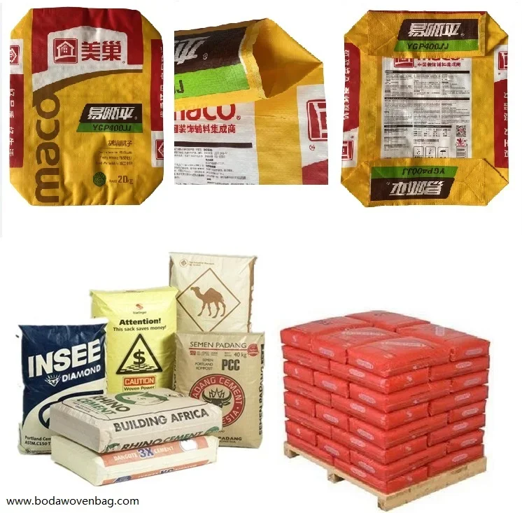 50kg Plastic rafia Material and Cement Industrial Use SACO DE POLIPROPILENO