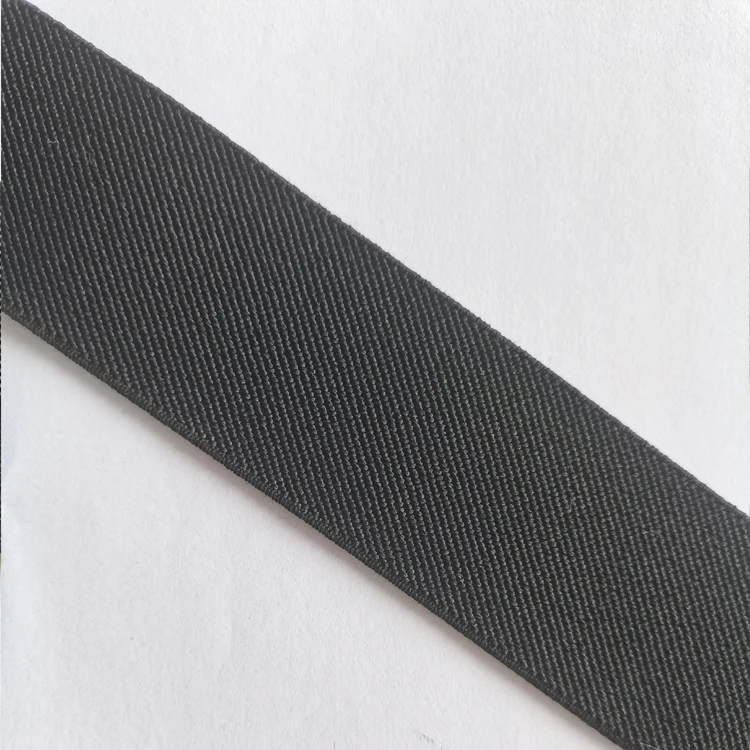 20mm 25mm 30mm 38mm 50mm Wide high quality and durable skirt belt  twill elastic band latex elastic band