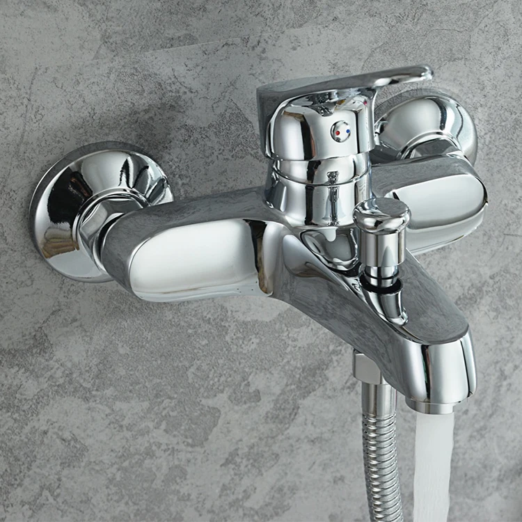 Wall Mounted Bathtub Mixer Bath tub Filler Faucet