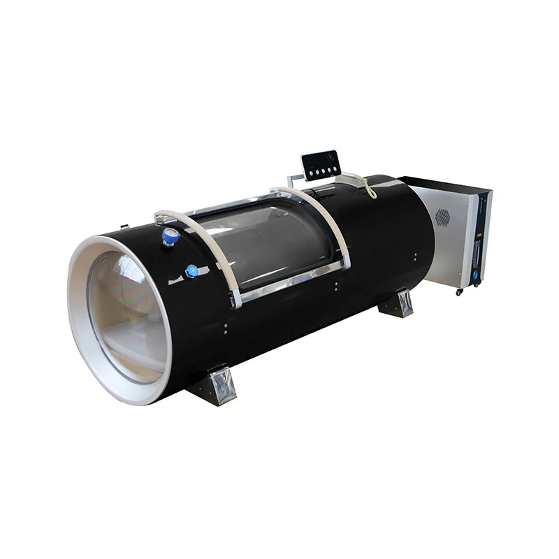 BUYZEH natural therapy for health care 1.5ATA 7psi grade plastic and metal hyperbaric oxygen chamber