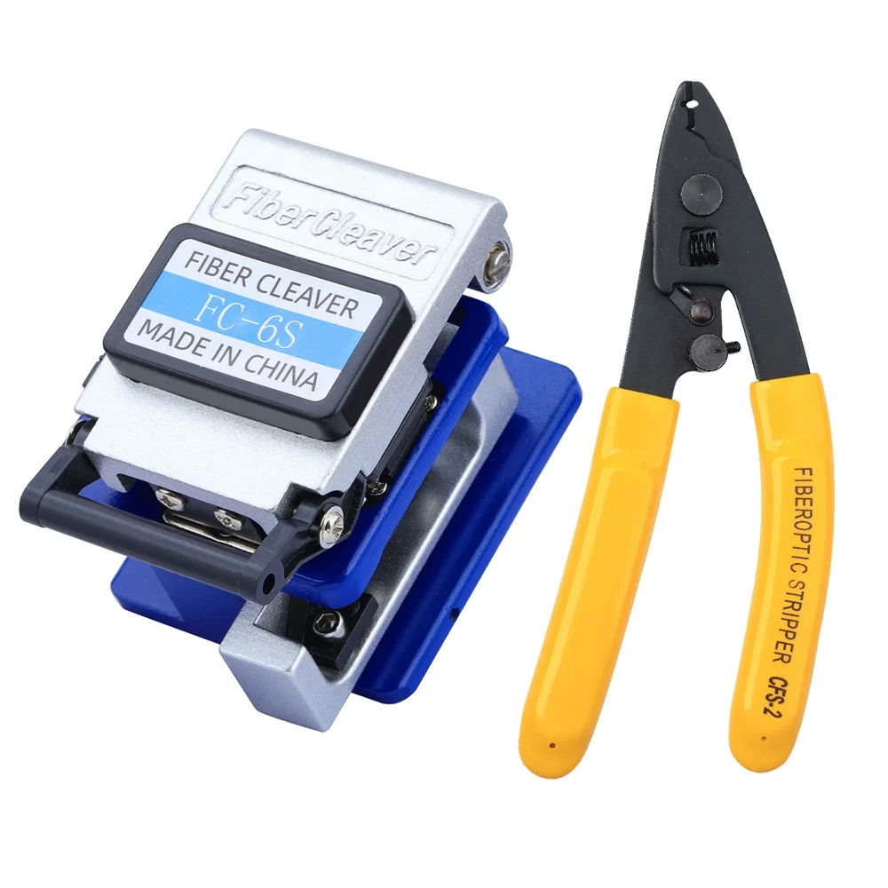 FTTH Toolkits Fiber optical testing tool Alcohol bottle Power meter VFL Fiber Cleaver