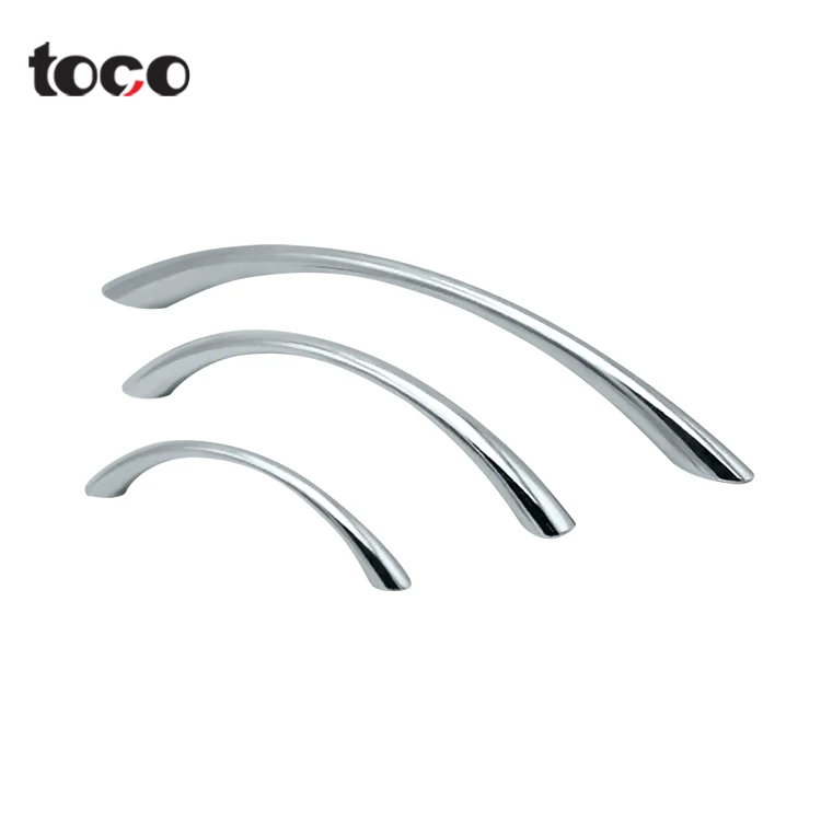 toco zinc alloy door brushed nickel cabinet handle door knobs cupboard shell handle for furniture cabinet