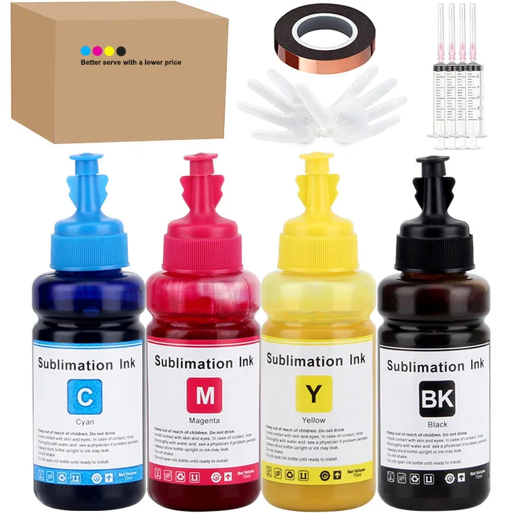 Goosam Heat Transfer 100ML Refill Dye Sublimation Ink For Epson C88 ST2000 ST3000 ST4000 Printer