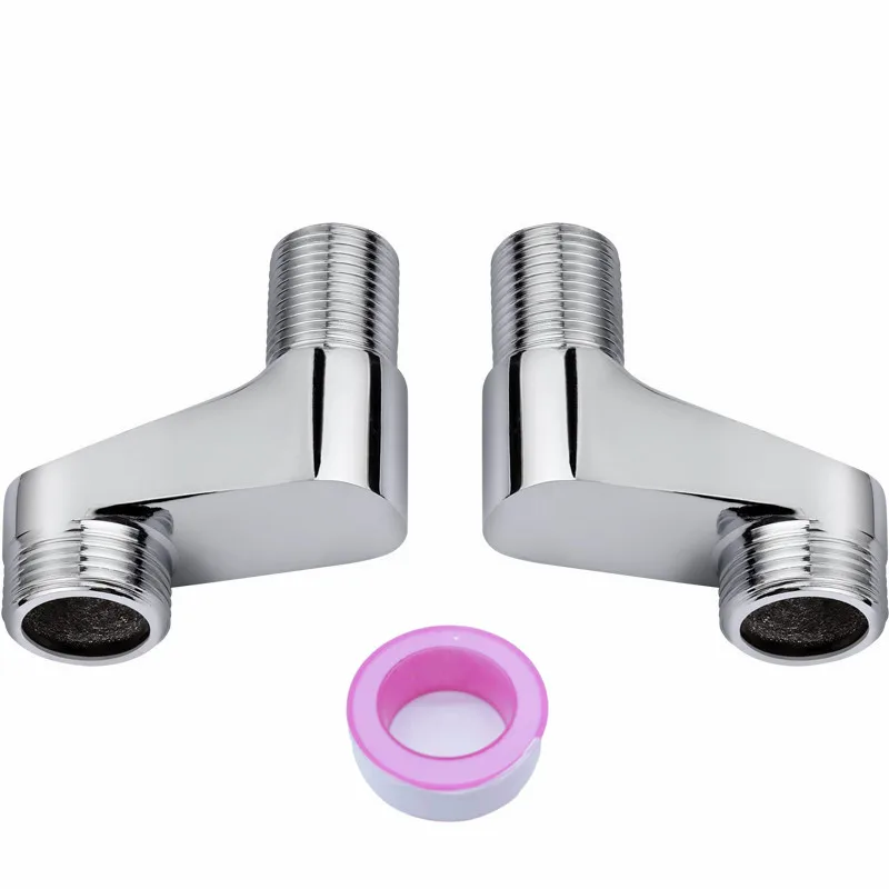 Bath Shower Accessory Mixer Faucet adjust water outlet Elbow Pipe Connector
