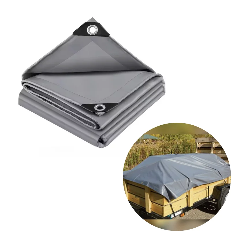 550gsm 600gsm 700gsm 900gsm 1000gsm Outdoor Waterproof Camping Tarp PVC Tarpaulin Roll For Tent