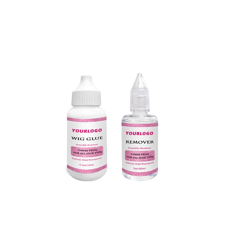 Lace Glue Private Label Remover Hair Extensions Tools Hair Growth Oil Wax Stick Lace Tint Mousse Kit Hot Comb