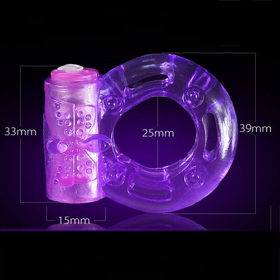 Magic Rubber Butterfly Shaped Long Time Sex Mens Free Samples Penis Lock Cock Ring Sex Toys