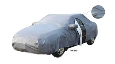 Прямая поставка защитный автомобильный чехол из ПВХ с хлопком для автомобильного