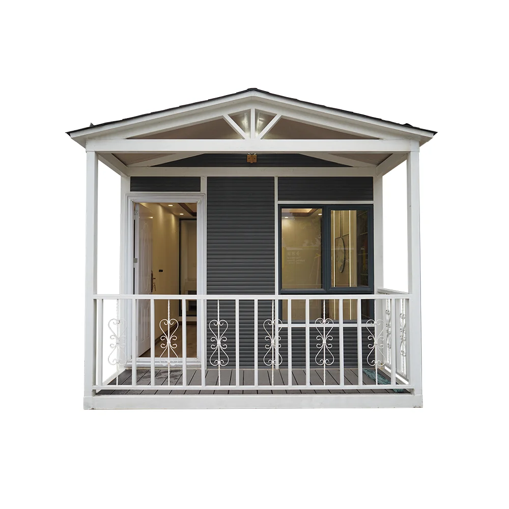 2022 new elegant style spire prefabricated house modular house tourism resort hotel hotel