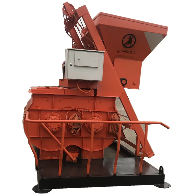 Small concrete mixer JS500 electric self loading small moblie concrete mixer machine
