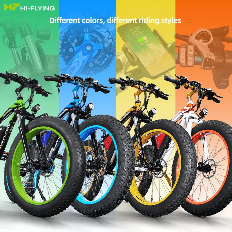  Ecoflying Eu warehouse 1000 Вт внедорожный электрический велосипед с толстыми шинами ebike Для взрослых
