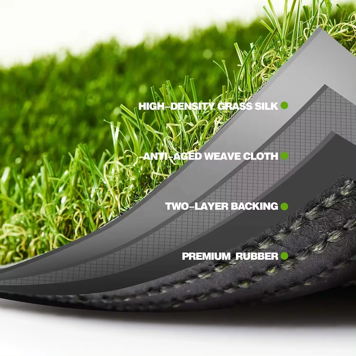 Long-Life Artificial Grass for Landscape Carpet Mat Football Artificial Grass Synthetic Grass Outdoor Artificial Turf Lawn