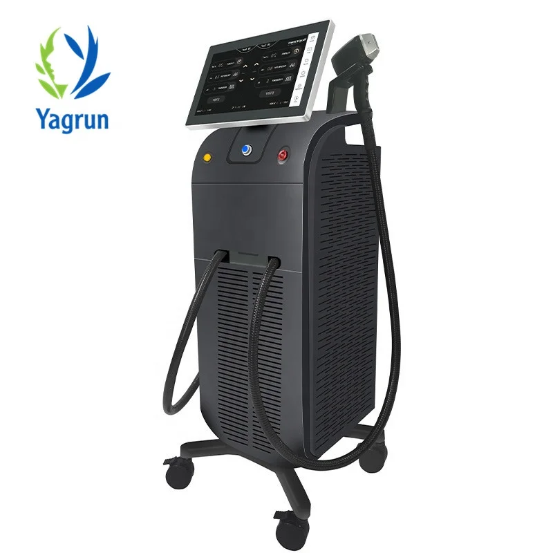 Yagrun лазерный новый модернизированный 808nm безболезненной эпиляции красоты машина 810 диодный лазер aliexandrite Kaser для удаления волос