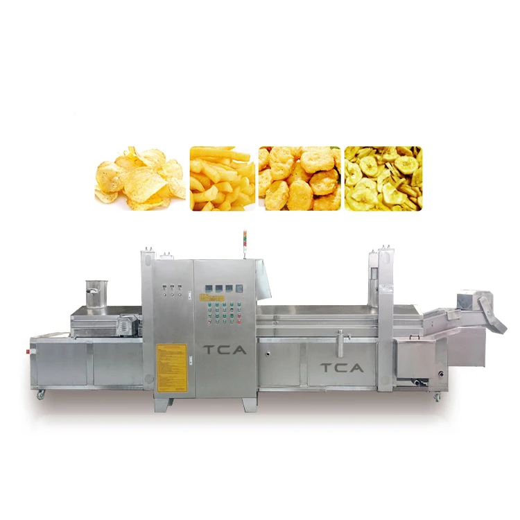 TCA banana chips frying machine/chips machine