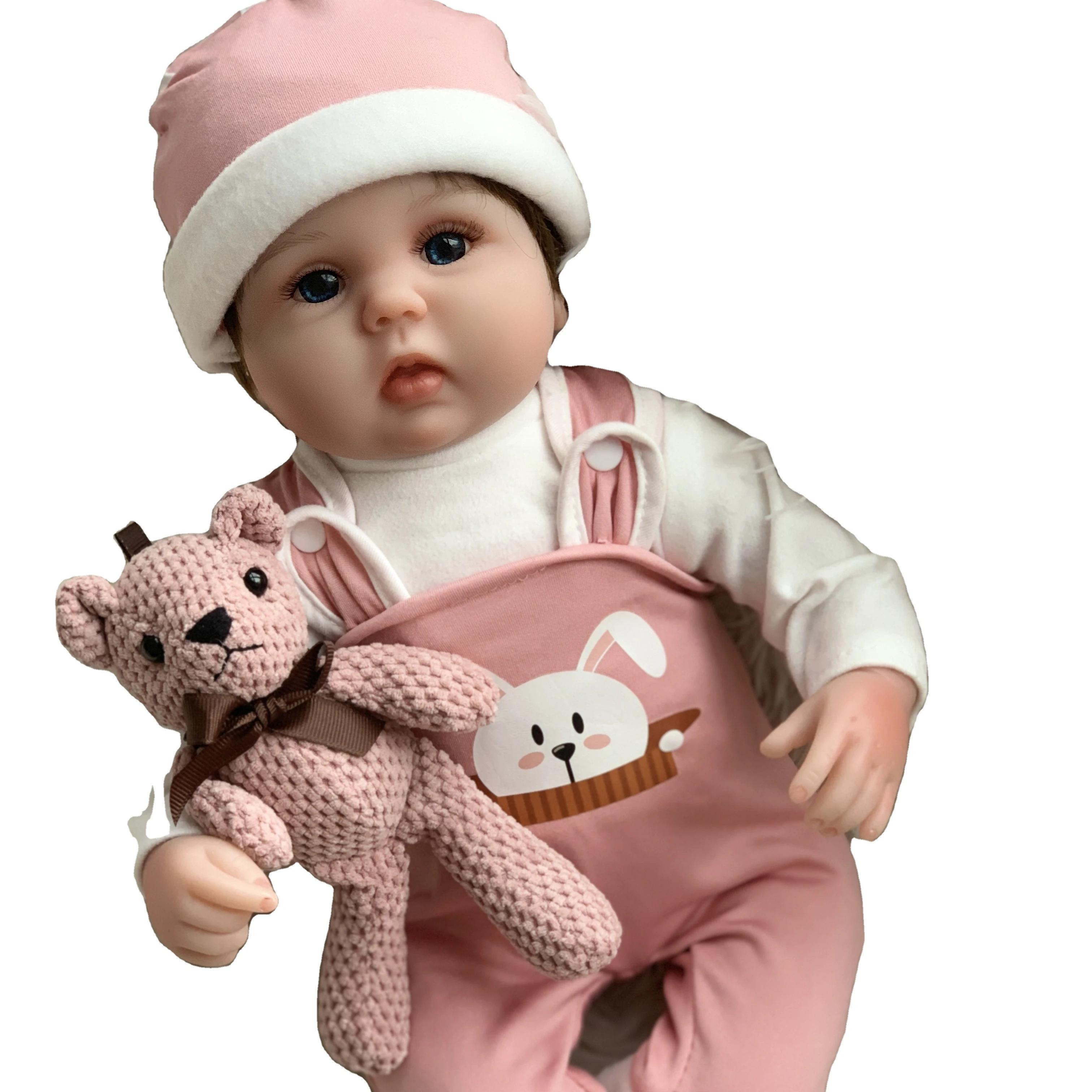Walking Lovely Valentines 2024 Dummy Pacifier Munecas Para Adultos Morena Top Mature Ladybug Unpainted Skin Reborn Doll