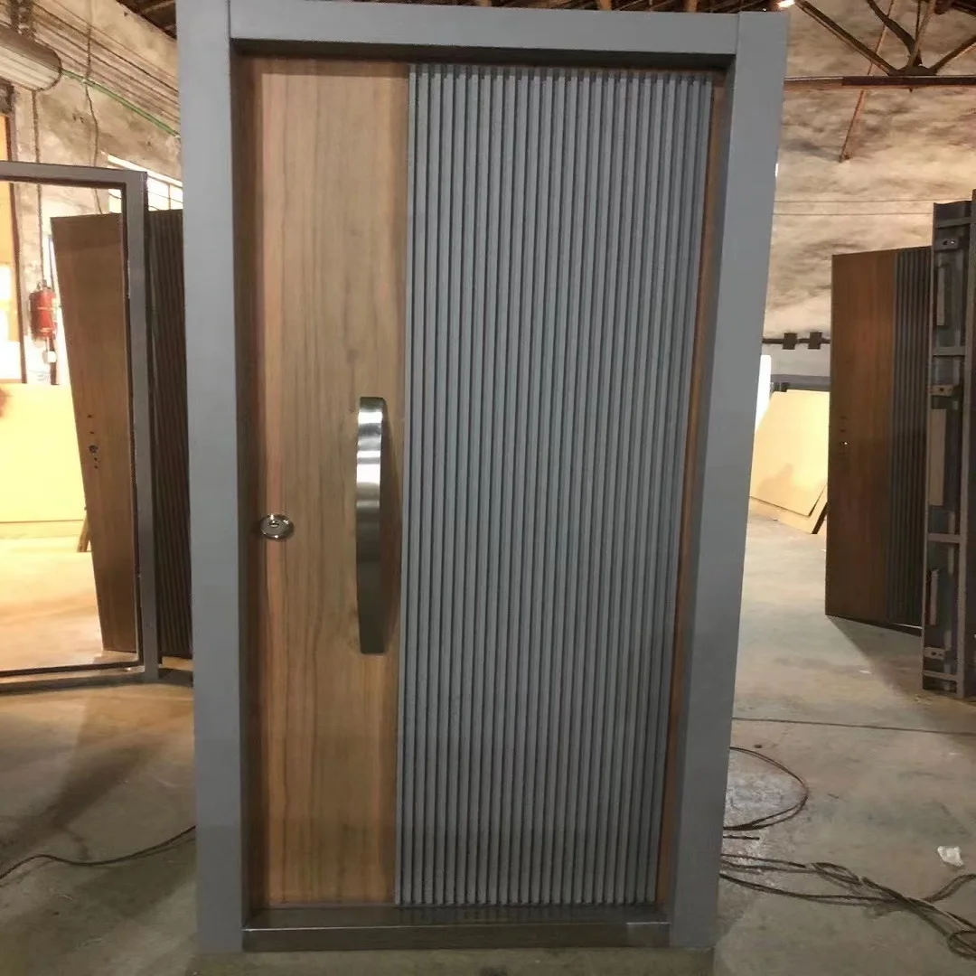 Give $ 500 cash coupon New design single iron safety door