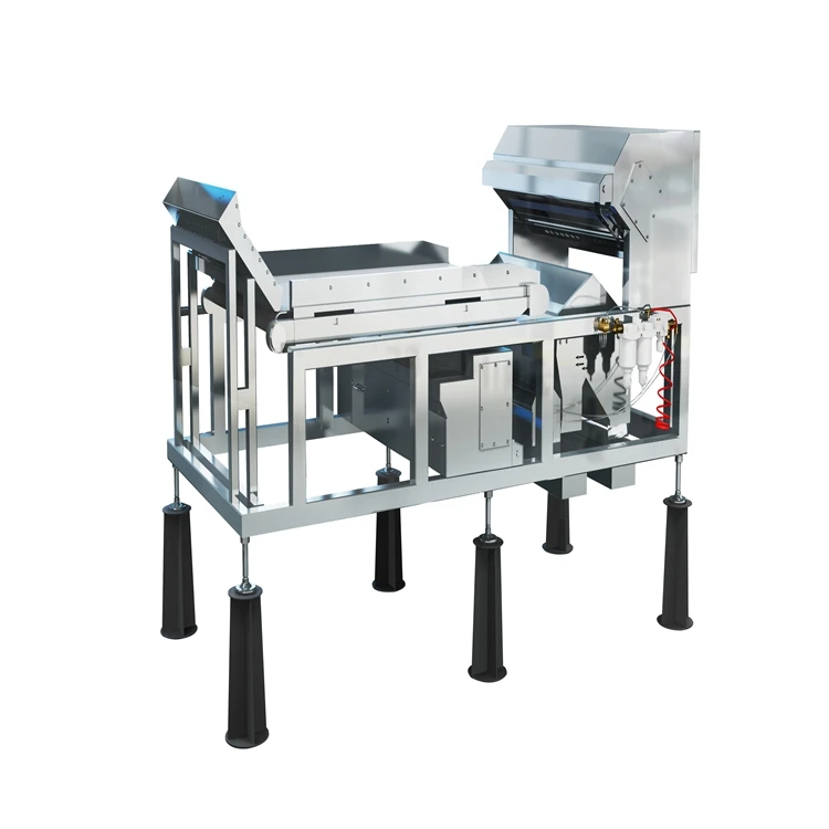 Optical waste mineral separator for potassium feldspar/manganese ore/color sort/sorter machine