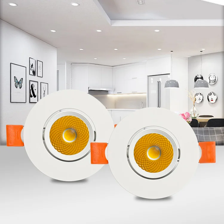 Ushine Top Selling Product Recessed Spot Lighting 7w 10w 15w 30w Aluminum Cob Led Spotlight