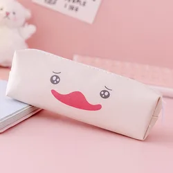 Professional custom 2022  fashion pu leather printing pattern cartuchera unicorn pencil pouch for girls