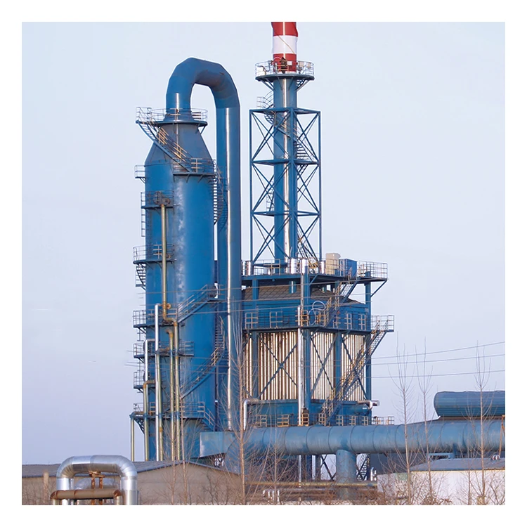 Waste gas pollution control device for desulfurization and dust removal system