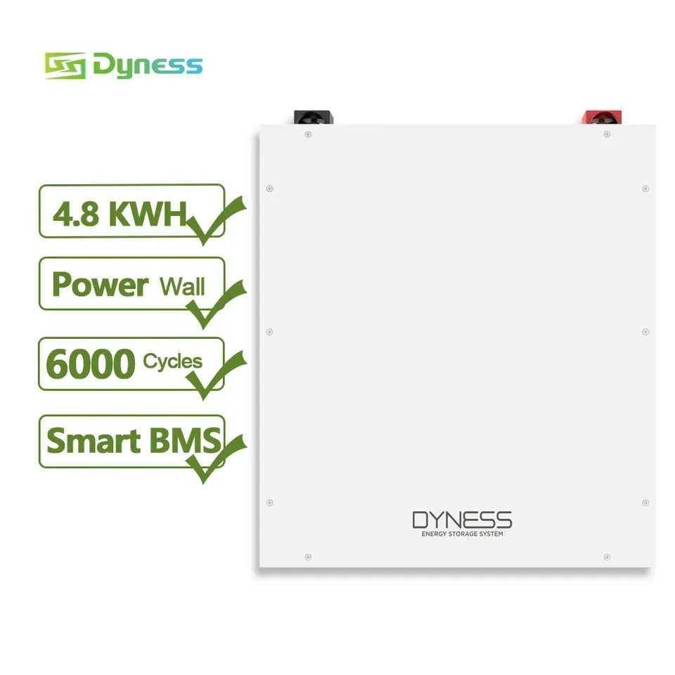 Solar A48100 Hot sale wall mounted 48V 100Ah lifepo4 battery 6000 cycle 85%DOD 5kwh Lithium ion Battery Powerwall home battery