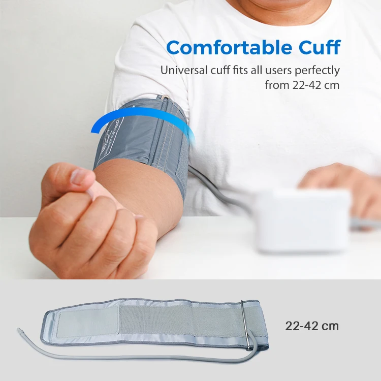 Amazon new best selling WHO 510k bp check machine taking digital blood pressure monitor large cuff upper arm usb china 2023