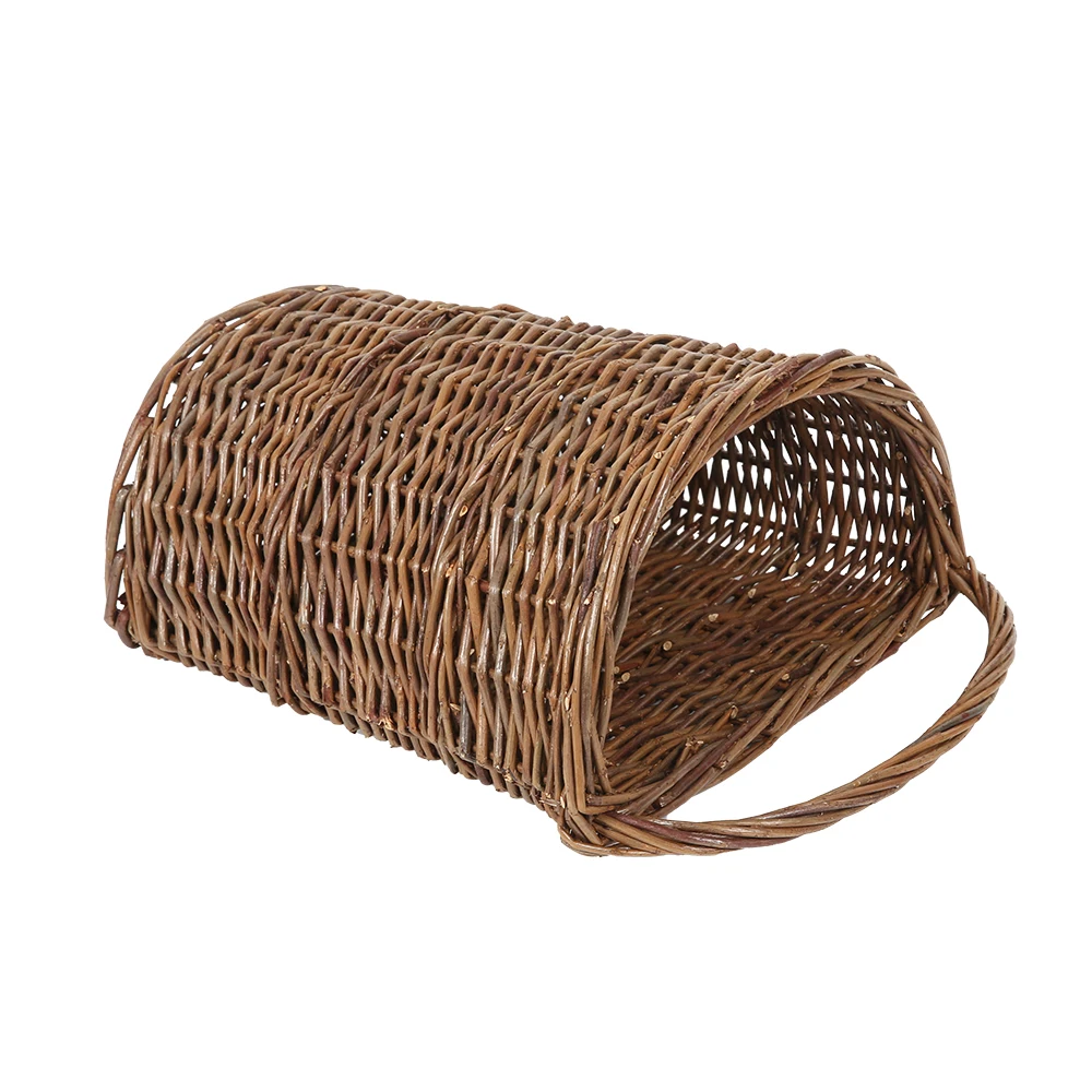 Handmade hanging wall basket decor kids room flower woven ornament catchers baskets