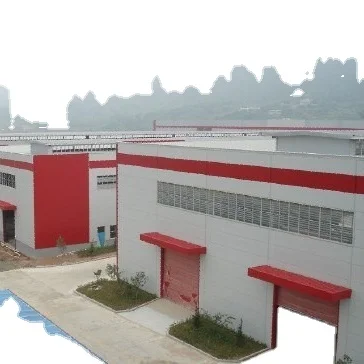 Modern Prefab Steel Structure Building Prefabricated Warehouse/Workshop/Aircraft Hangar/Office Construction Material