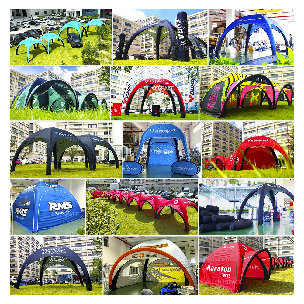 custom design inflatable motor sport tent easy set up 6MX6M  Event inflatable tent for rally event