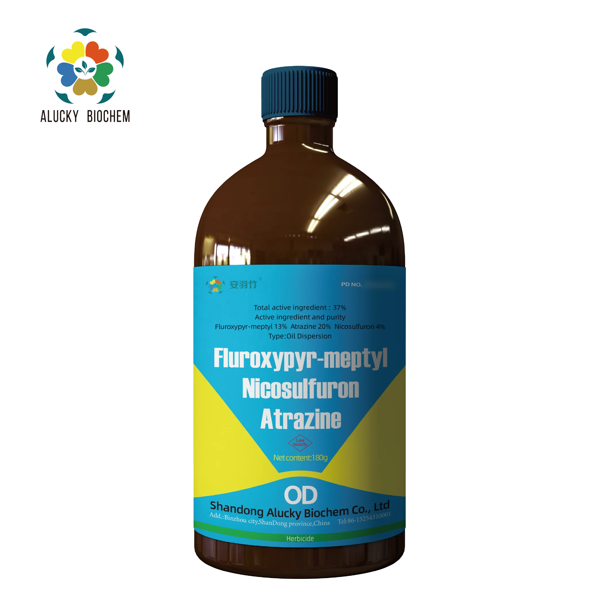 pesticide Pre-mixture OD concentrate Fluroxypyr-meptyl herbicide starane Fluroxypyr-meptyl 13% Atrazine 20% Nicosulfuron 4%