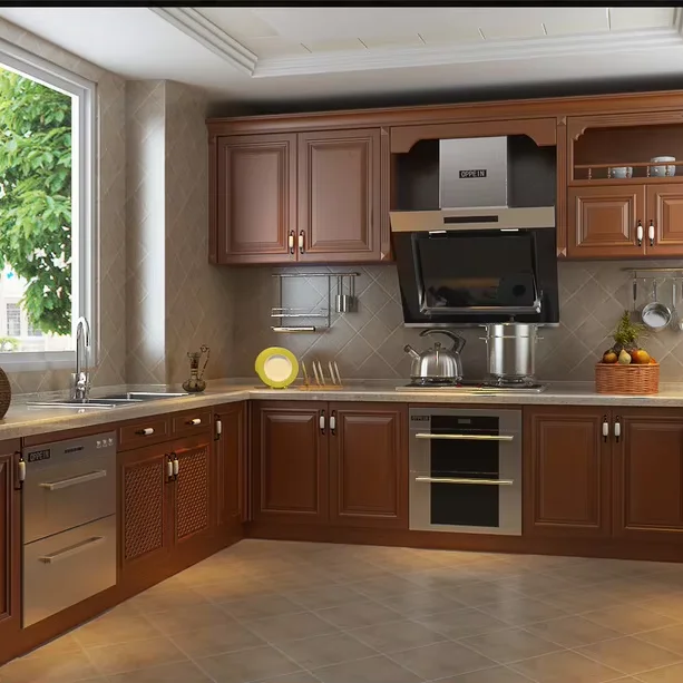 Good price built-in custom kitchen cabinets wholesale wall mounted kitchen cabinets built-in modular kitchen cabinets projects
