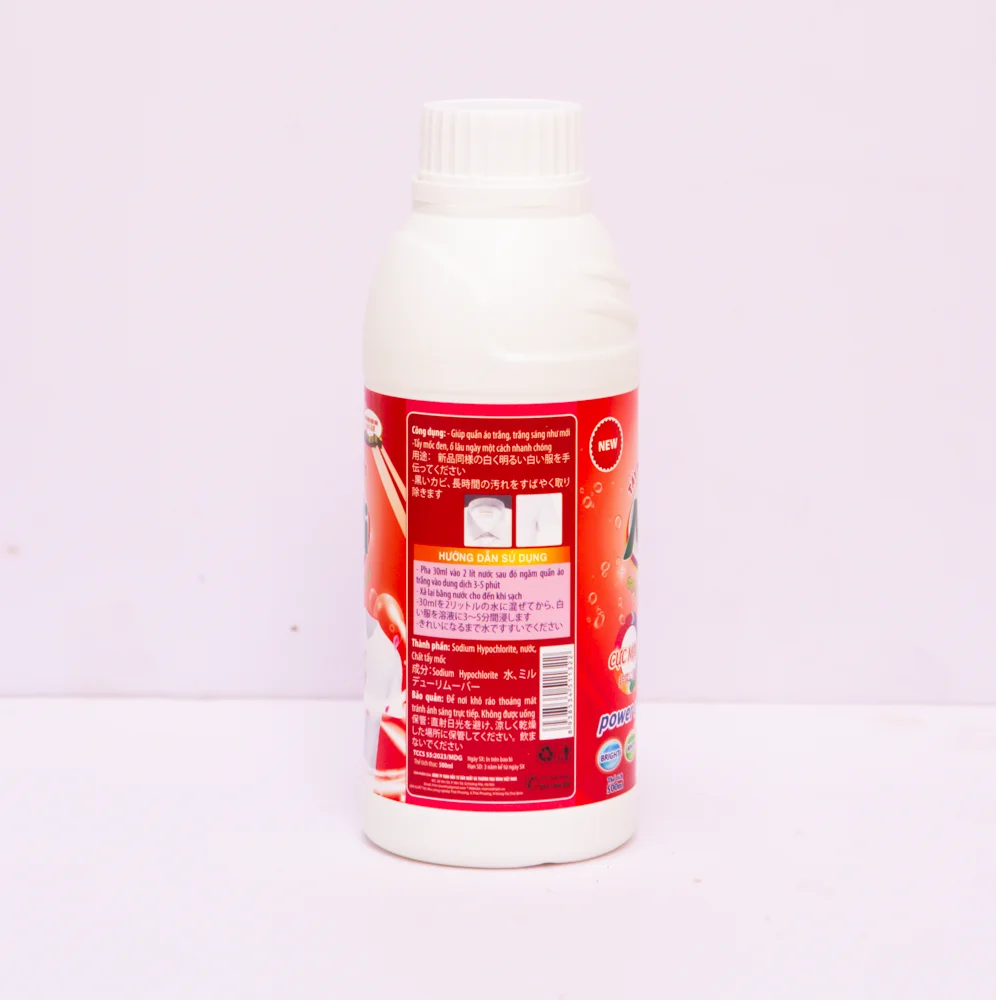 TOP QUALITY MORI WHITE MOLD REMOVER 500ML Use for removing mold from white fabrics export from Vietnam