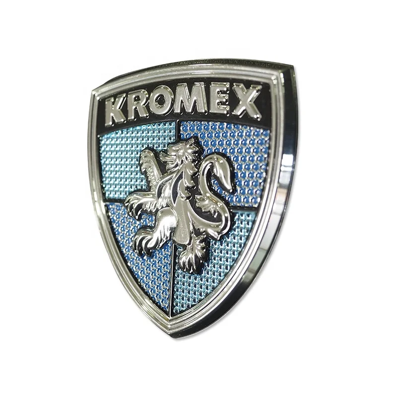 Custom Abs chrome metal 3d logo sticker emblem car badges