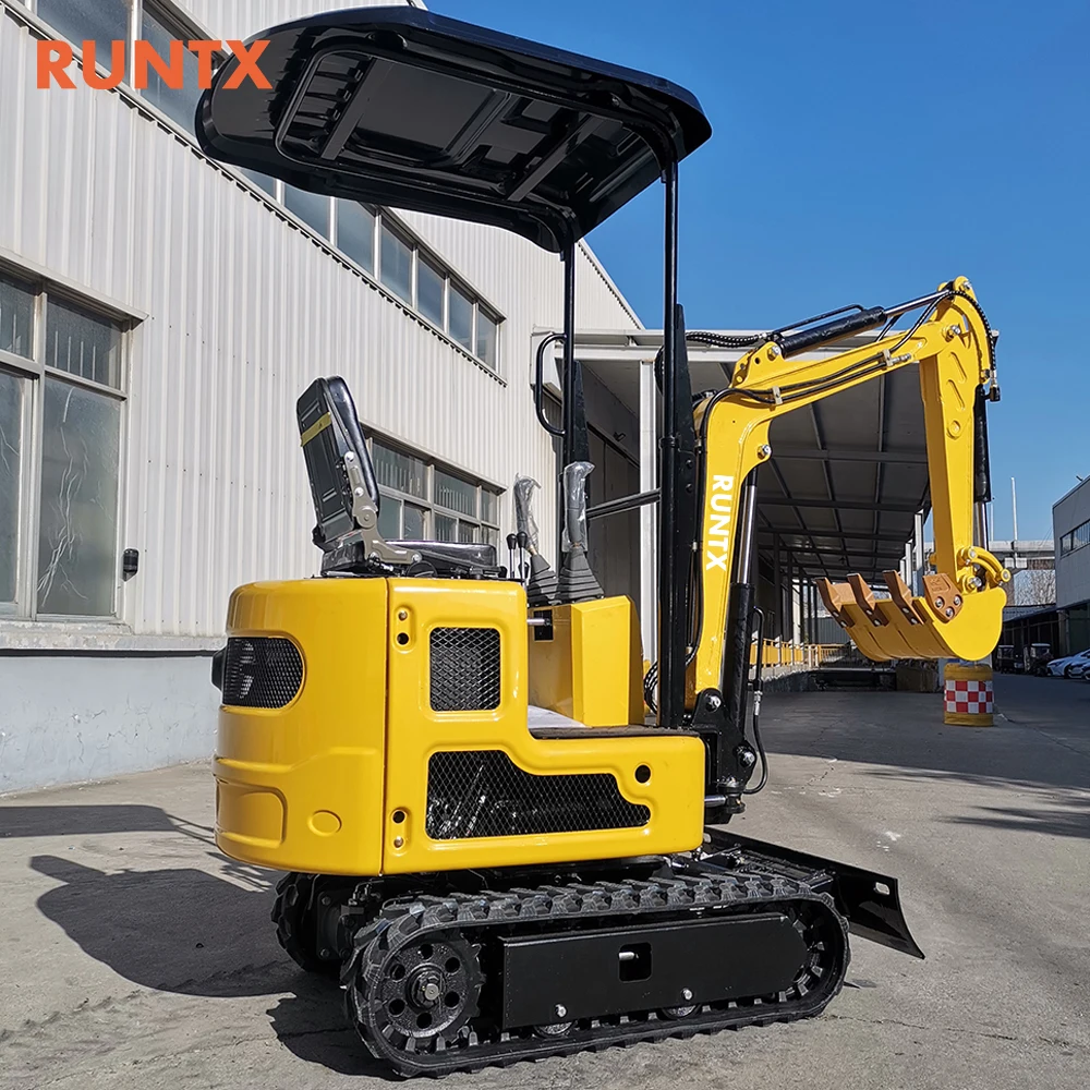 EPA/CE Certified Mini Excavator 0.8 Ton to 3 Ton Crawler Type with Hydraulic Bucket Small Micro Digger Machine Sale