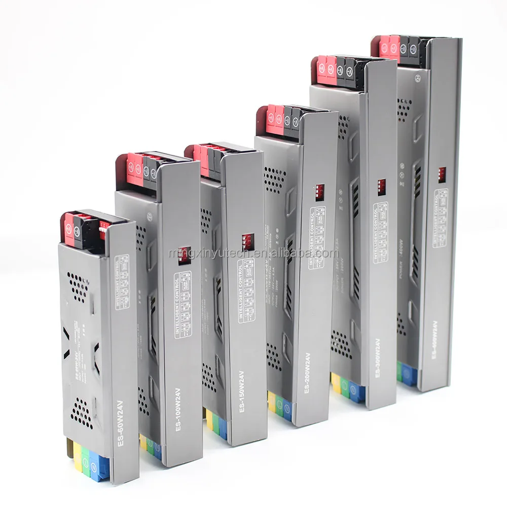 Ultra Thin LED Dial Dimming Power Supply 12v 24v 60w 100w 200w 300w 400w Dimming Dimmable Led Light Power Supply 12v 24v 100w