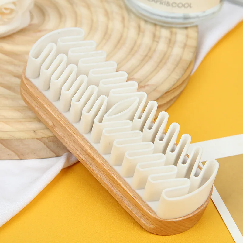 Household Shoe Cleaning Brush Fur Soft Bristle Suede Abrasive Rubber Shoe Rub Non-Damaging Shoe Cleaning Brush