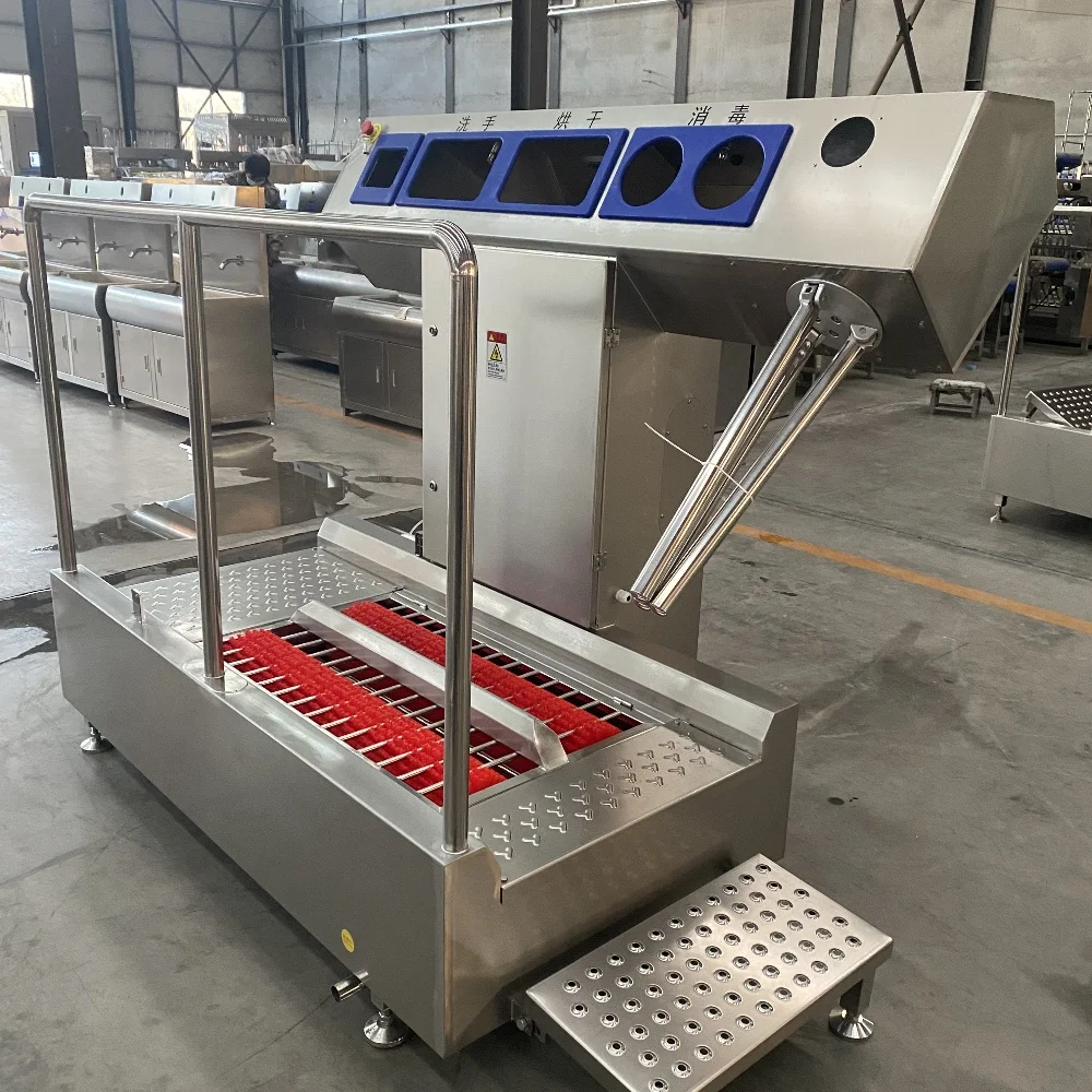 personal Hygiene Automatic Boot Washer Boot Sole Cleaning Machine For Hygiene Cleaning Station