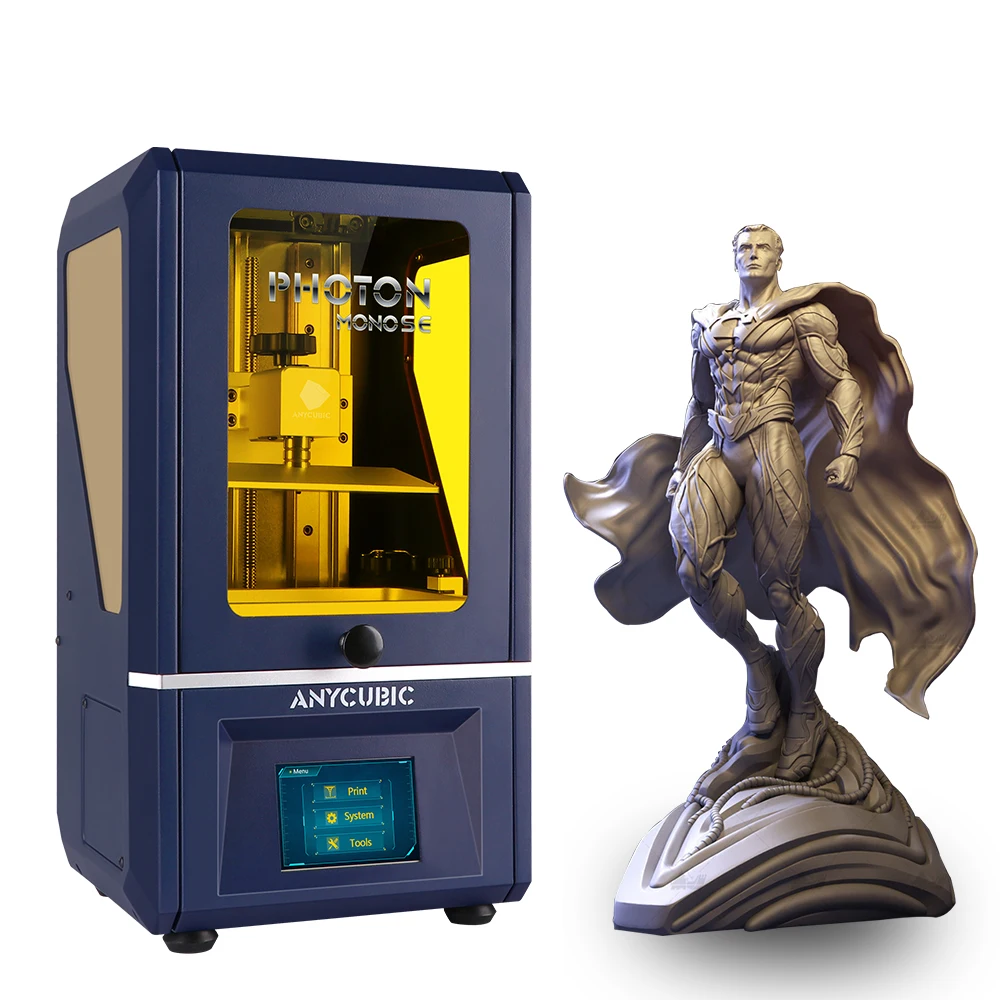  2020 Anycubic Photon-Zero полимерный 3d принтер SLA/LCD 405 УФ тихая печать и быстрая