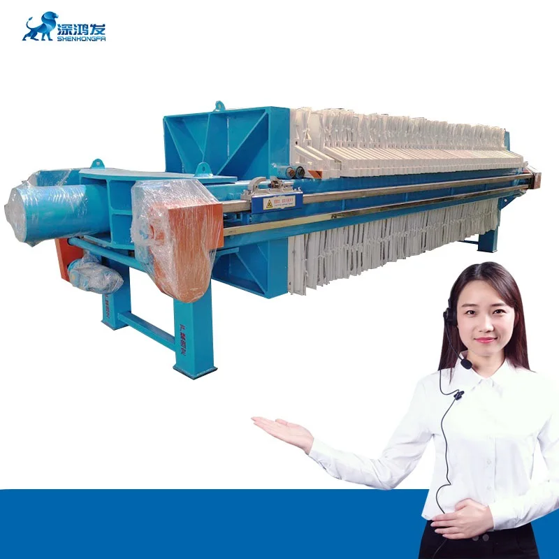 Hongfa Screw Press Sludge Mini Filter Press,  Filter Press Plate
